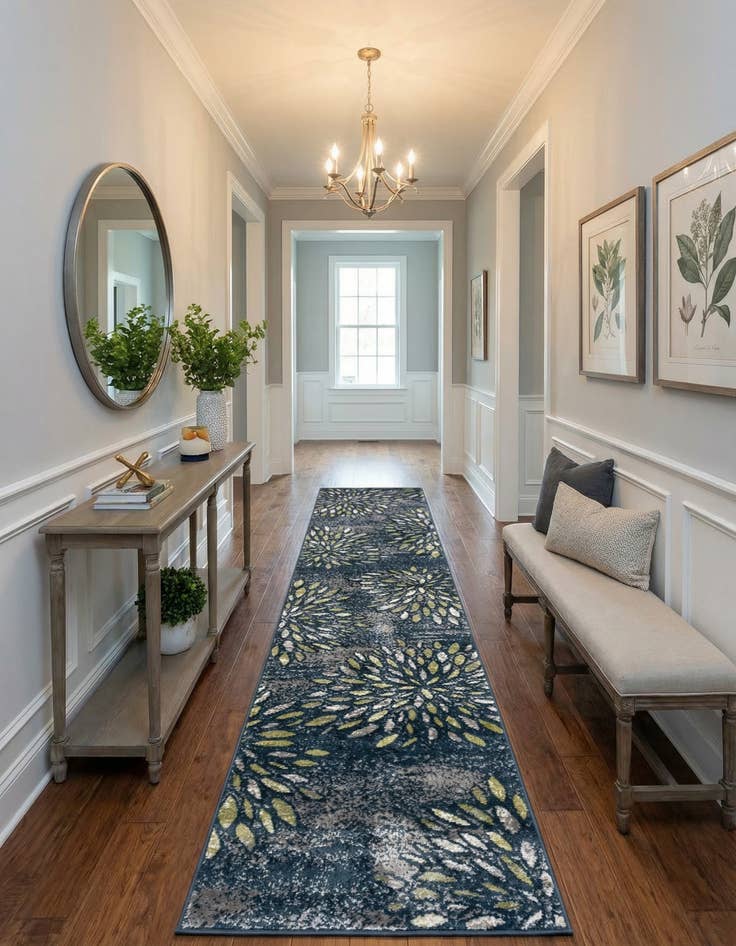 Detail image of  2' 7 x 12' Charleston Runner Rug