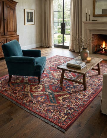 5' 7 x 7' 1 Kazak Rug