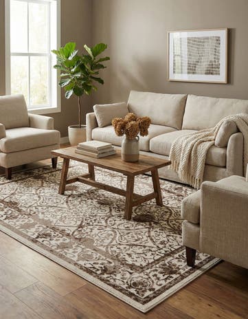 Beige Miranda Rug