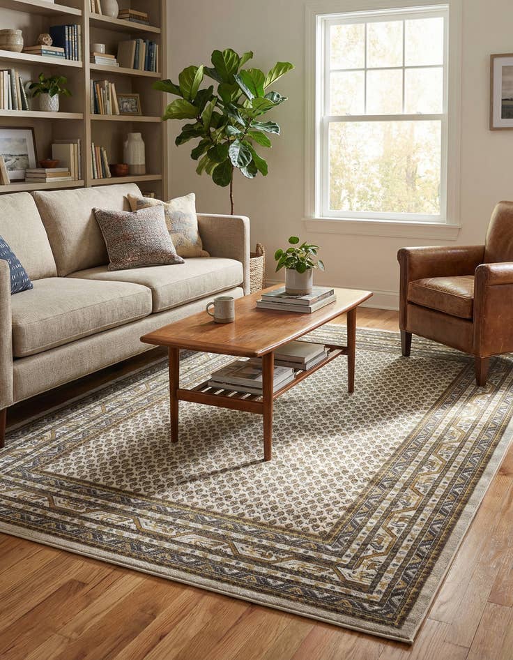 Detail image of 5' 3 x 8' Tribeca Rug