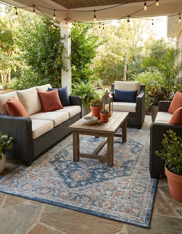 Detail image of 5' 3 x 7' 8 Barcelona Rug