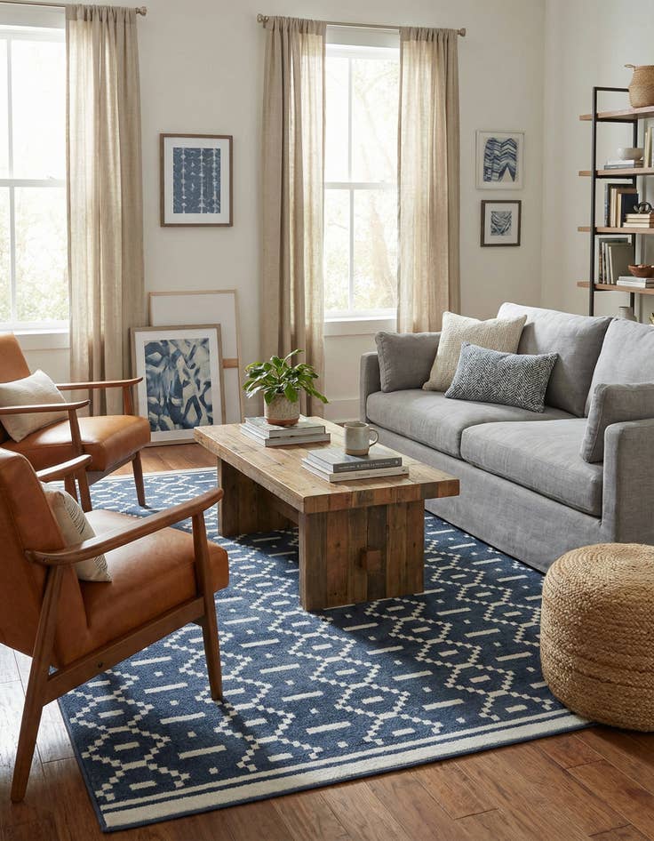 Detail image of 7' 10 x 10' Oslo Rug