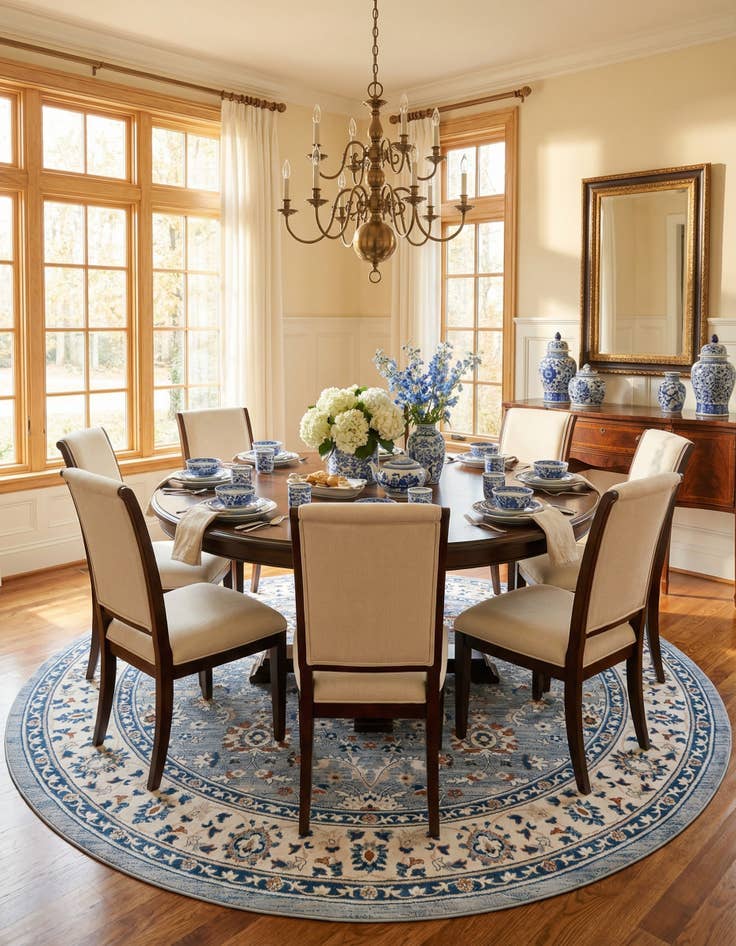 Detail image of 12' x 12' Charlotte Round Rug