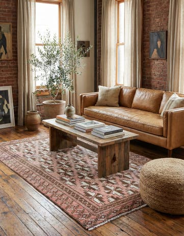 3' 5 x 6' 1 Hand Knotted Ultra Vintage Persian Wool Rug