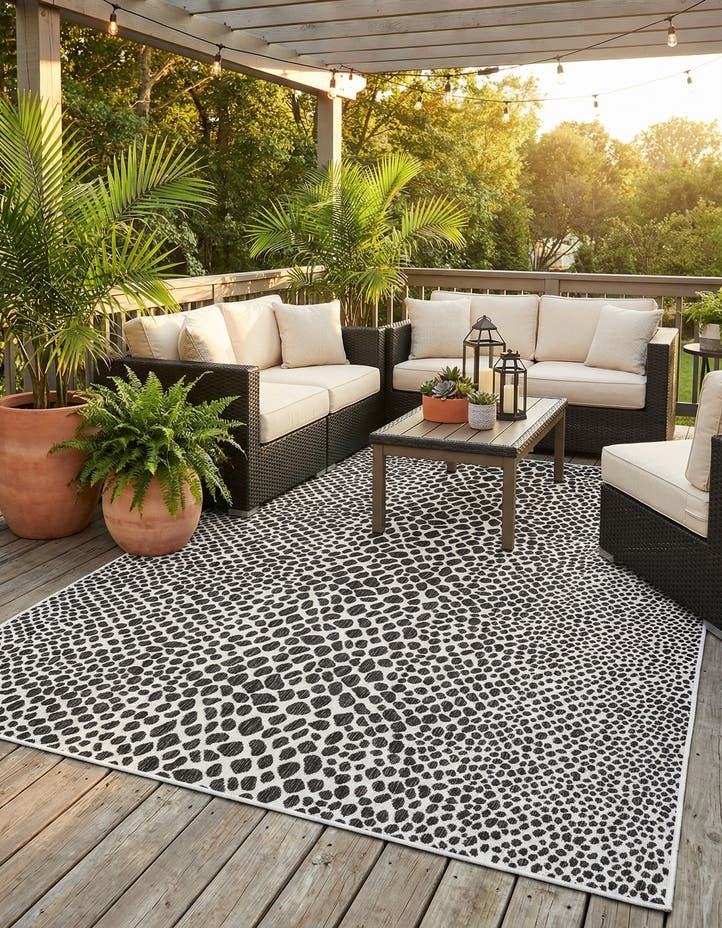 7' 10 x 11' Easy-Clean Jill Zarin Cape Town In...