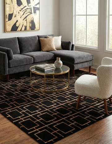 9' x 12' Marilyn Monroe™ Glam Deco Rug