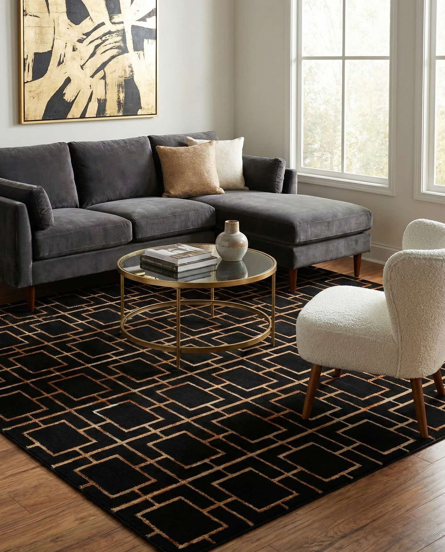 9' x 12' Marilyn Monroe™ Glam Deco Rug