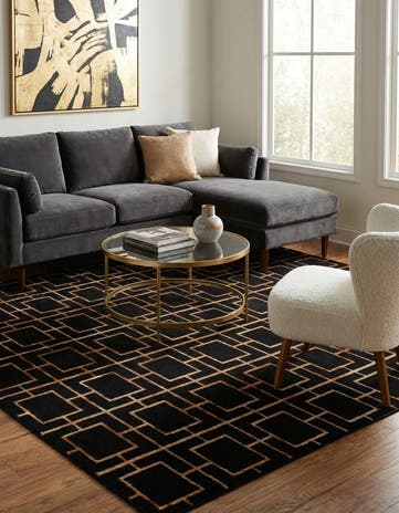 9' x 12' Marilyn Monroe™ Glam Deco Rug