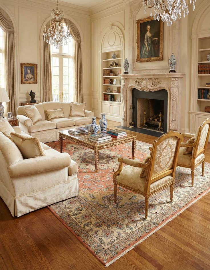 Detail image of 8' 2 x 11' 6 Tabriz Rug