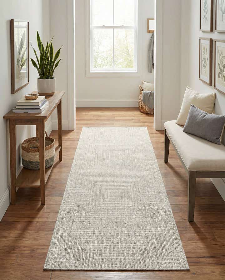 2' x 6' Easy-Clean Modern Indoor / Outdoor Runner Rug