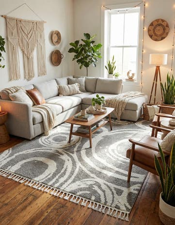 9' 6 x 14' 3 Boho Rug