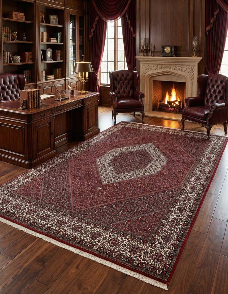 Detail image of 8' 3 x 11' 6 Bidjar Wool Rug