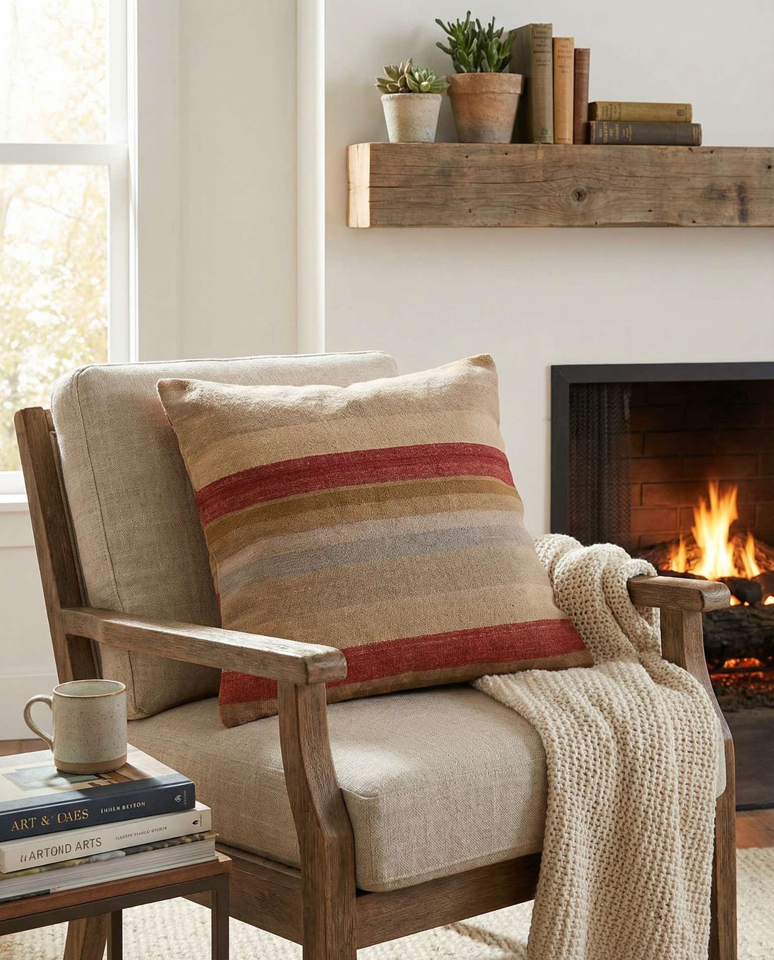 2' 5 x 2' 5 Hand Woven Pillow Wool Square Rug