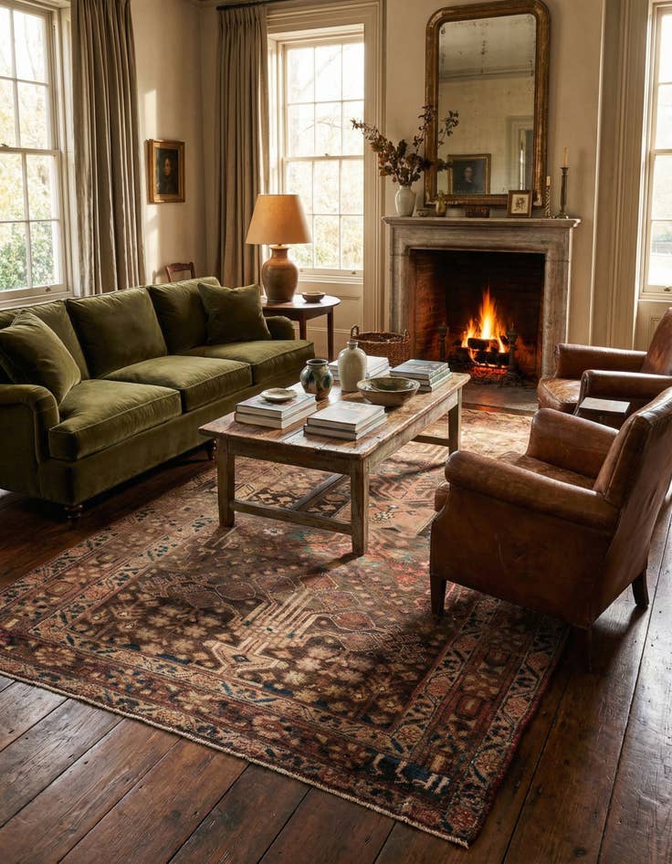 Detail image of 5' x 10' 2  Hand Knotted Ultra Vintage Persian Wool Runner Rug