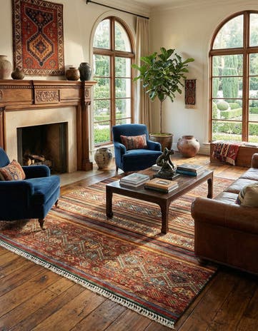 5' 9 x 7' 8 Ariana Ziegler Wool Rug