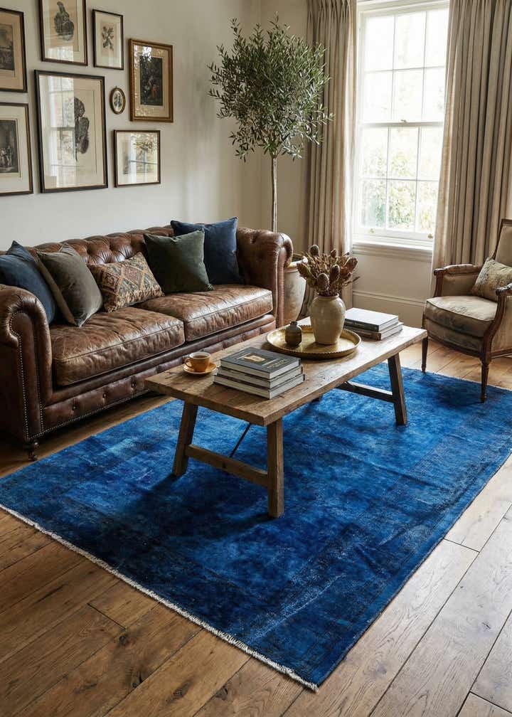 4' 2 x 6' Hand Knotted Ultra Vintage Persian Wool Rug