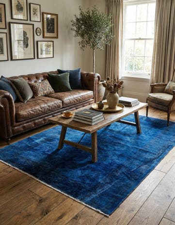 4' 2 x 6' Hand Knotted Ultra Vintage Persian Wool Rug