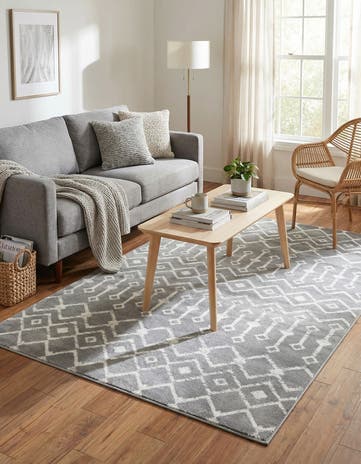 4' x 6' Kasbah Trellis Rug