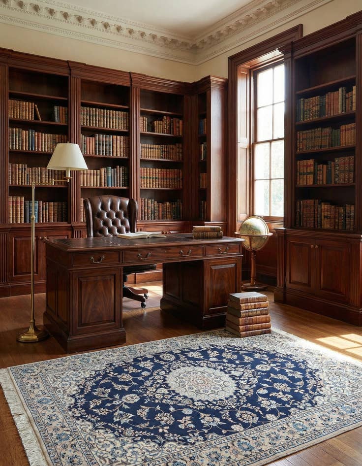 Detail image of 3' 6 x 5' 2 Nain Rug