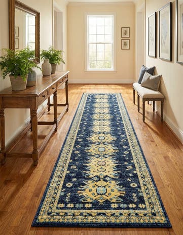 3' x 16' 5 Heris Runner Rug
