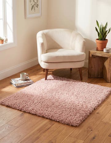 3' x 3' Zermatt Shag Square Rug