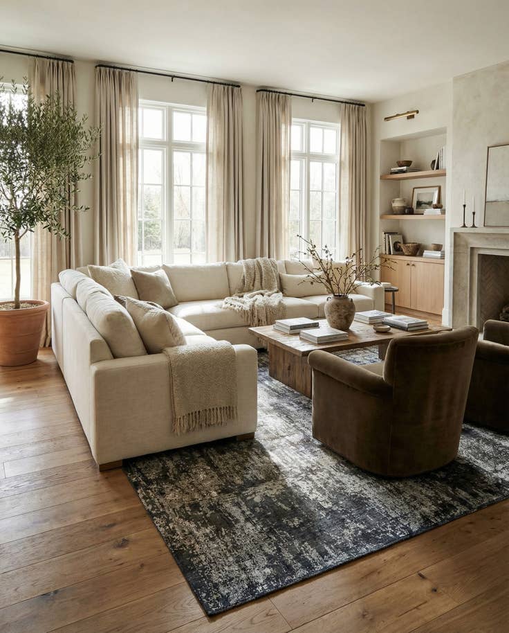 Detail image of 8' 9 x 12' 7 Hand Knotted Ultra Vintage Persian Wool Rug