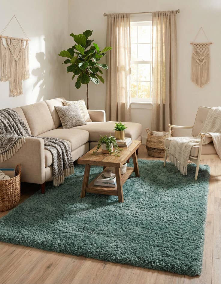 Detail image of  4' x 6' Infinity Shag Rug