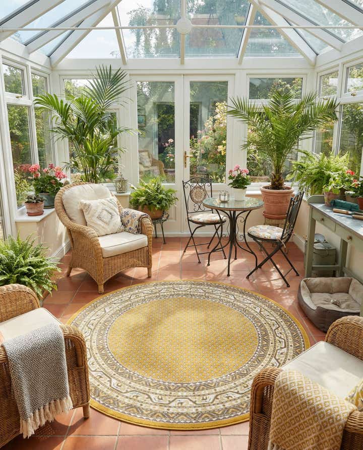5' 3 x 5' 3 SoHo Round Rug