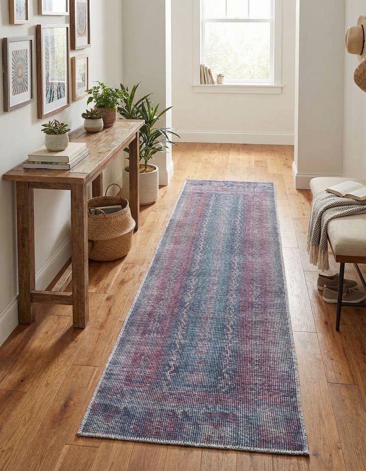 Detail image of 2' x 10'  Washable Sisu Runner Rug