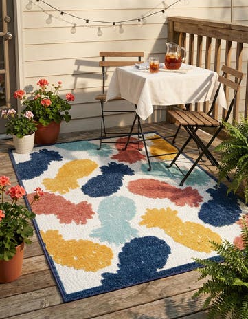 4' x 6' Easy-Clean Belize Indoor / Outdoor Rug