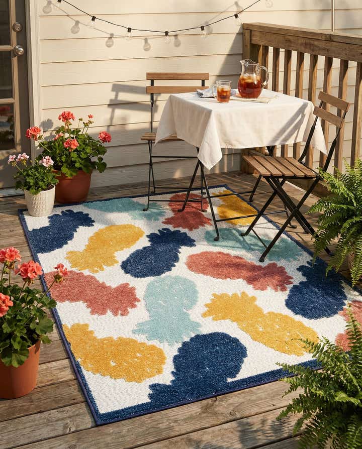 4' x 6' Easy-Clean Belize Indoor / Outdoor Rug