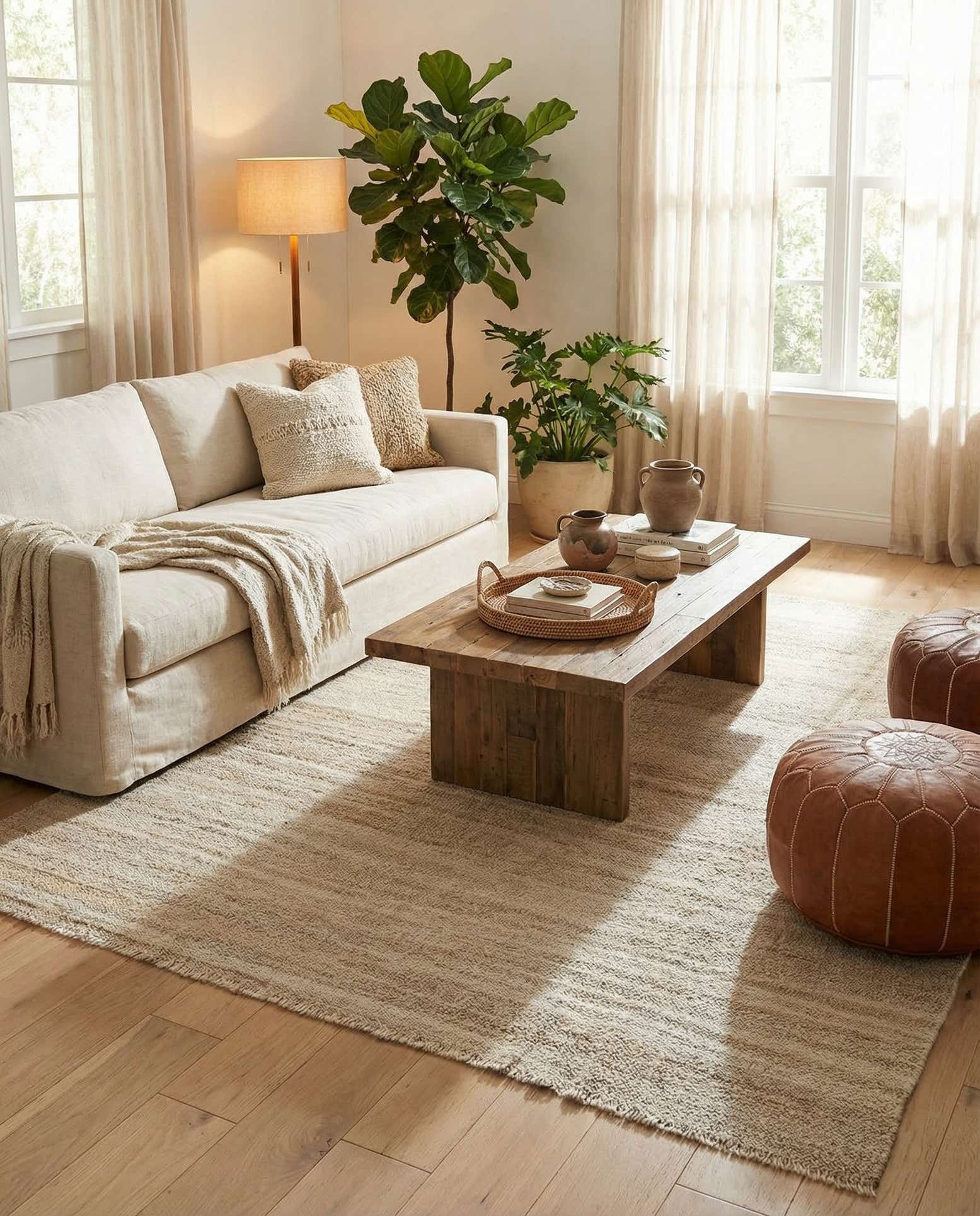 7' 9 x 9' 5 Hand Woven Kilim Modern Wool Rug