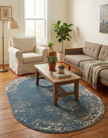 4' x 6' Monte Carlo Oval Rug