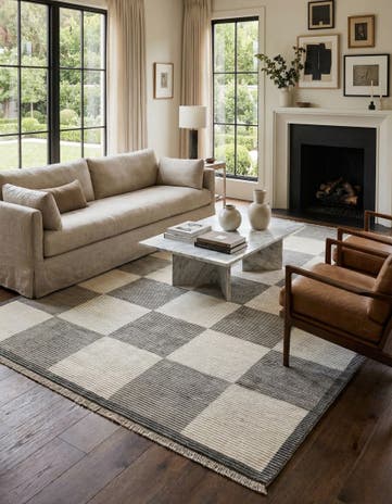 8' 2 x 11' 5 Hand Knotted Darya Wool Rug