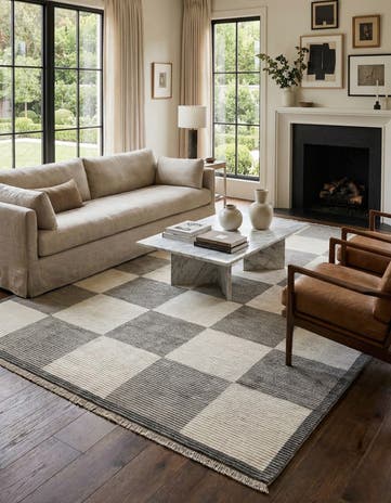 8' 2 x 11' 5 Hand Knotted Darya Wool Rug
