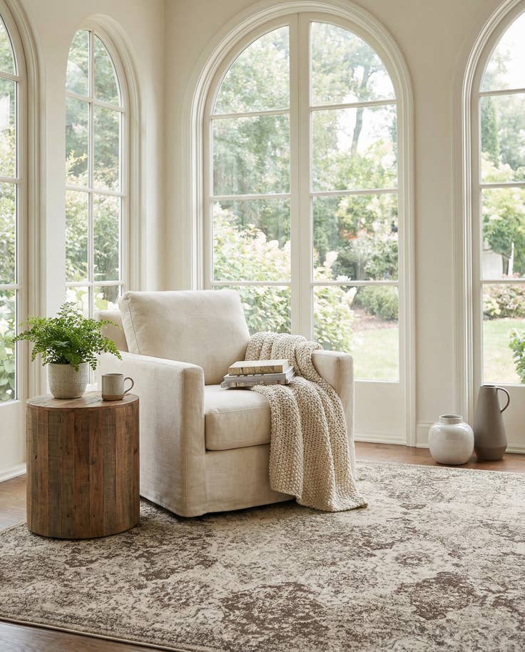 Detail image of 8' x 8' Sahara Square Rug