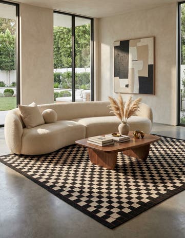 8' 4 x 9' 5 Hand Woven Kilim Modern Wool Rug