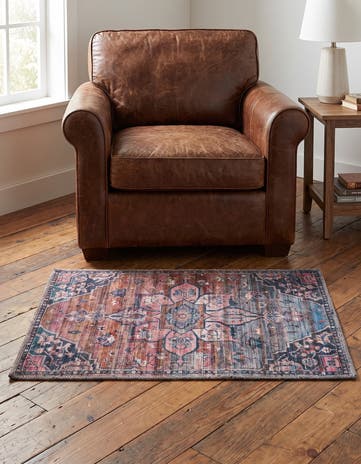 2' x 3' Washable Nostalgia Rug