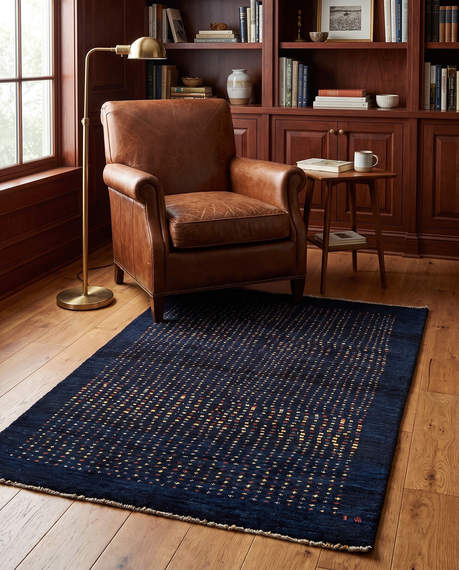 3' 11 x 5' 7 Gabbeh Rug