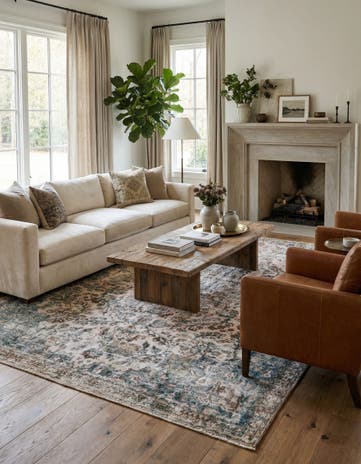 7' 10 x 10' 7 Hand Knotted Ultra Vintage Persian Wool Rug