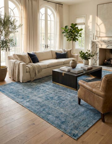 9' 2 x 12' 9 Hand Knotted Ultra Vintage Persian Wool Rug