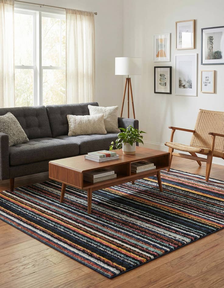 Detail image of  5' 3 x 5' 3 Tagine Square Rug