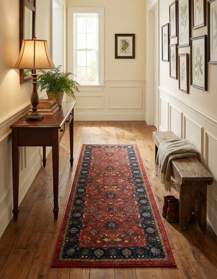 Detail image of 2' 2 x 6' Medina Runner Rug