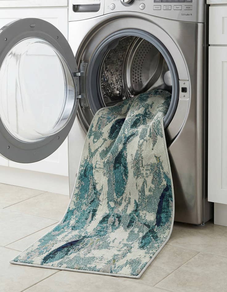 Detail image of  2' 7 x 10'  Washable Amalfi Runner Rug