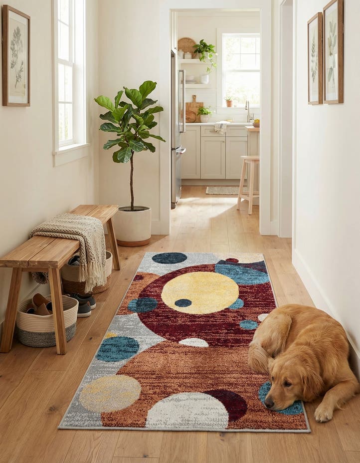 2' x 4' 1 Kamala Washable Runner ...