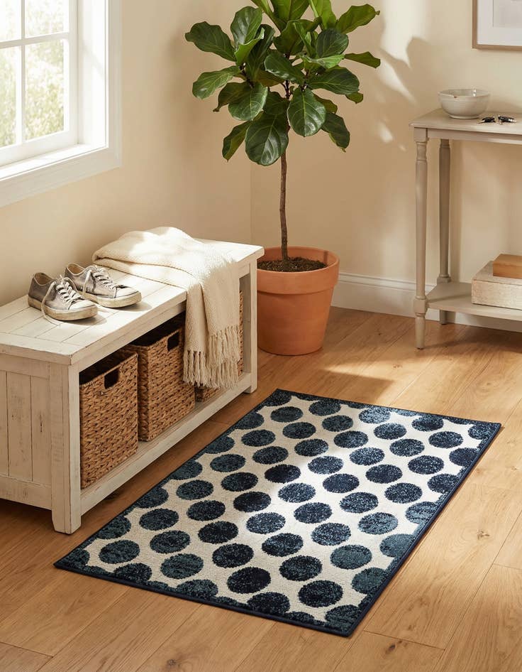 Detail image of  2' x 3'  Washable Sabrina Soto Indoor / Outdoor Rug