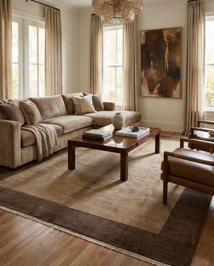 8' x 11' 8 Hand Knotted Darya Wool Rug
