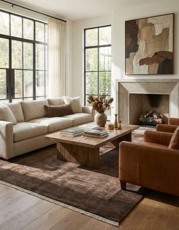 5' 5 x 8' Hand Knotted Darya Wool Rug