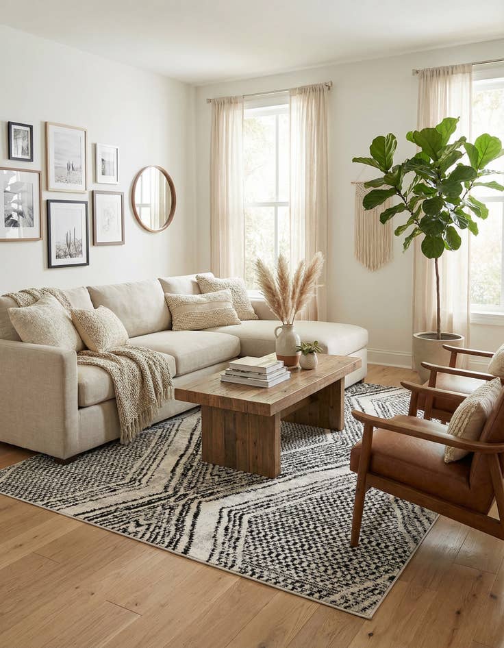 Detail image of 9' 10 x 13' Tagine Rug