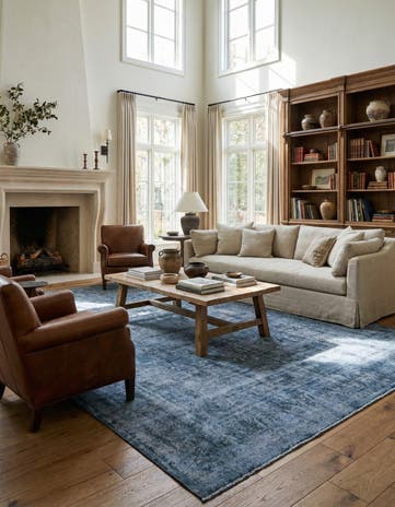 9' 8 x 13' 2 Hand Knotted Ultra Vintage Persian Wool Rug